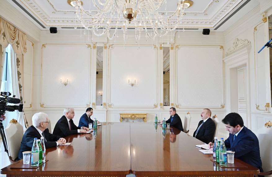 Ильхам Алиев принял специального представителя Министерства иностранных дел России по нормализации отношений между Азербайджаном и Арменией 