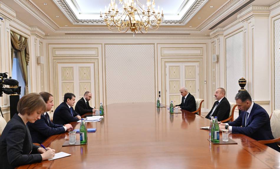 Ilham Aliyev received Assistant to the President of Russia