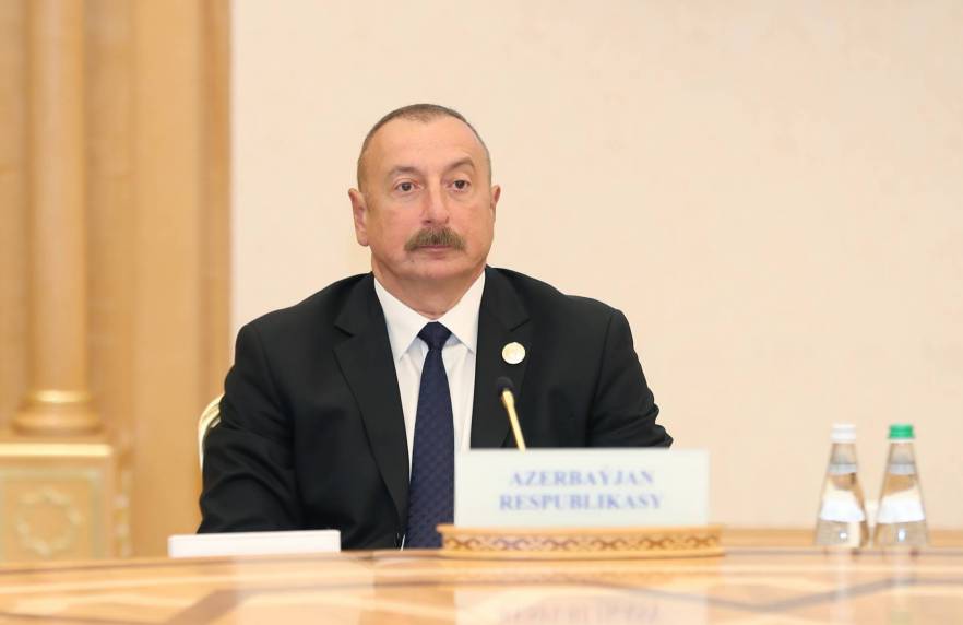 Visit of Ilham Aliyev to Turkmenistan
