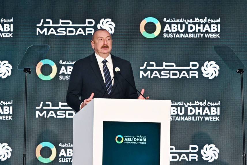 Working visit of Ilham Aliyev to United Arab Emirates