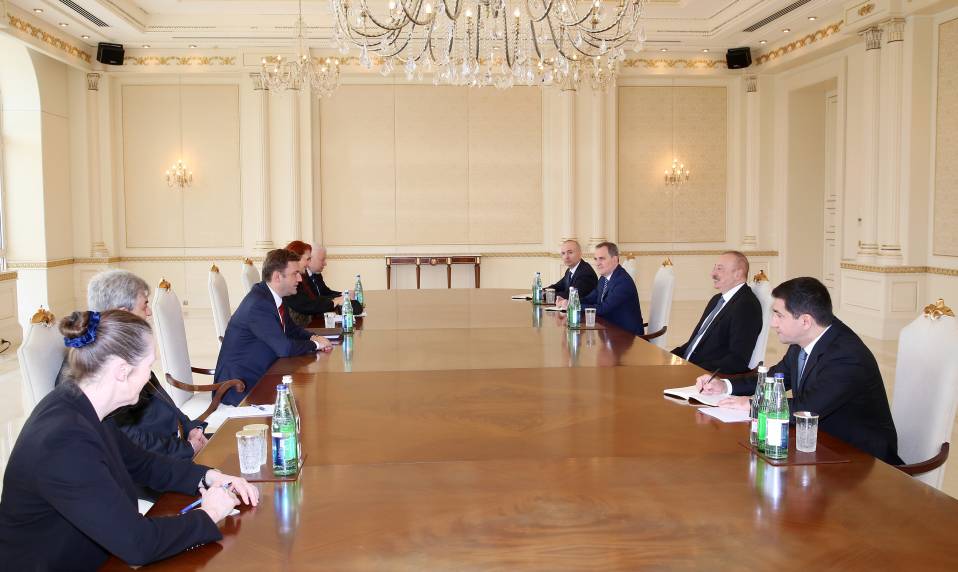 Ильхам Алиев принял действующего председателя ОБСЕ
