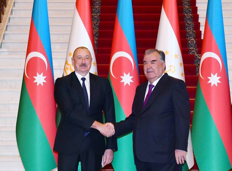 Государственный визит Ильхама Алиева в Таджикистан