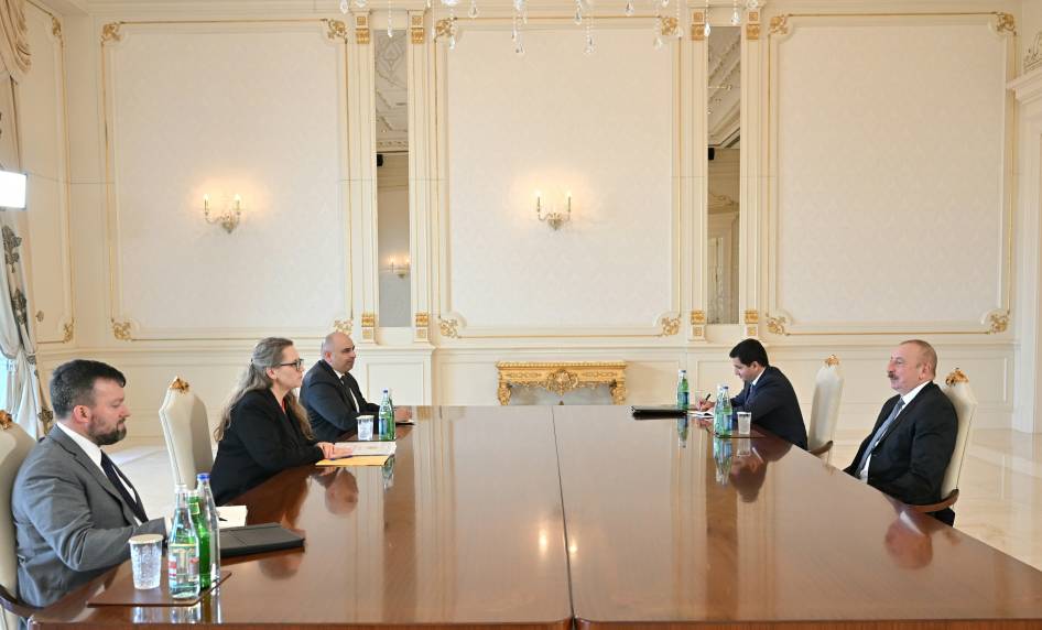 Ilham Aliyev received U.S. Deputy Assistant Secretary of State