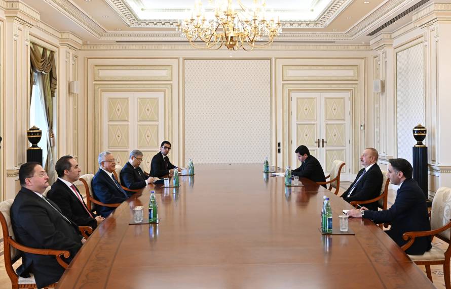 Ильхам Алиев принял председателя Палаты представителей парламента Египта