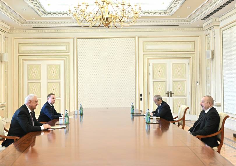 Ильхам Алиев принял председателя Коллегии Евразийской экономической комиссии