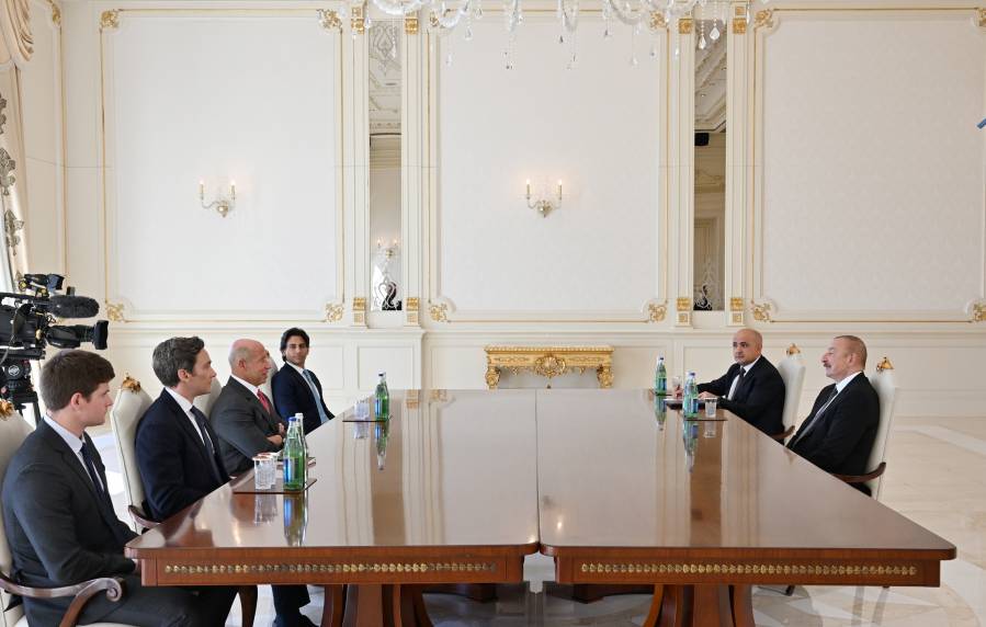 Ilham Aliyev received Founder and CEO of Starwood Capital Group