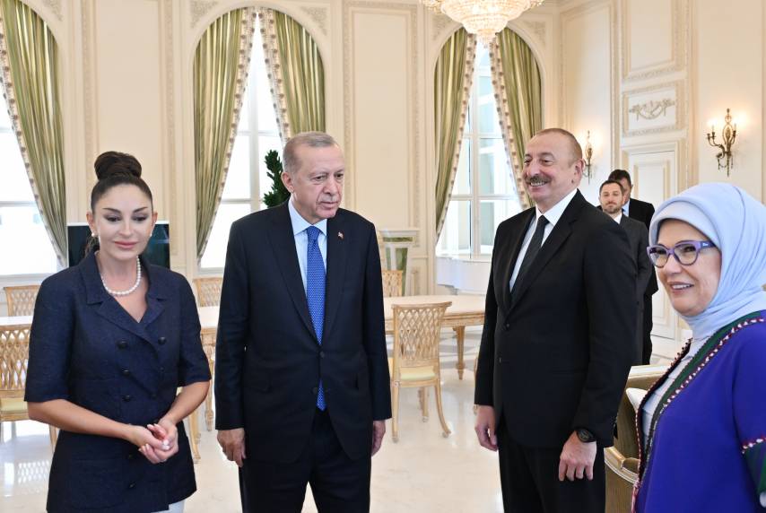 Presidents of Azerbaijan and Türkiye had joint working dinner