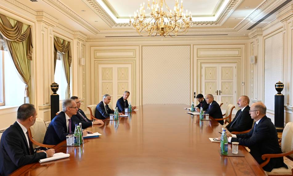 Ilham Aliyev received Chief Executive Officer of TotalEnergies