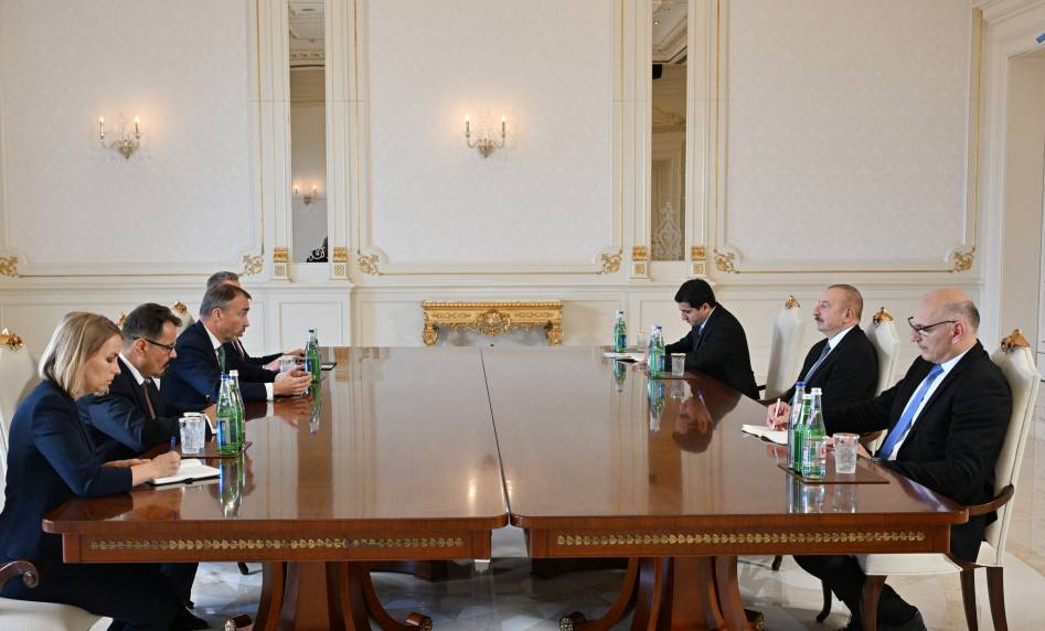 Ilham Aliyev received European Union Special Representative for South Caucasus