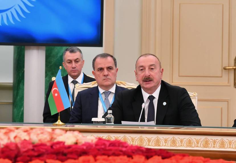 Visit of Ilham Aliyev to Kazakhstan