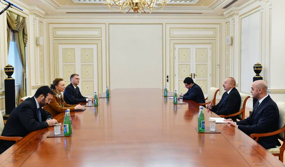 Ilham Aliyev received Secretary General of Council of Europe