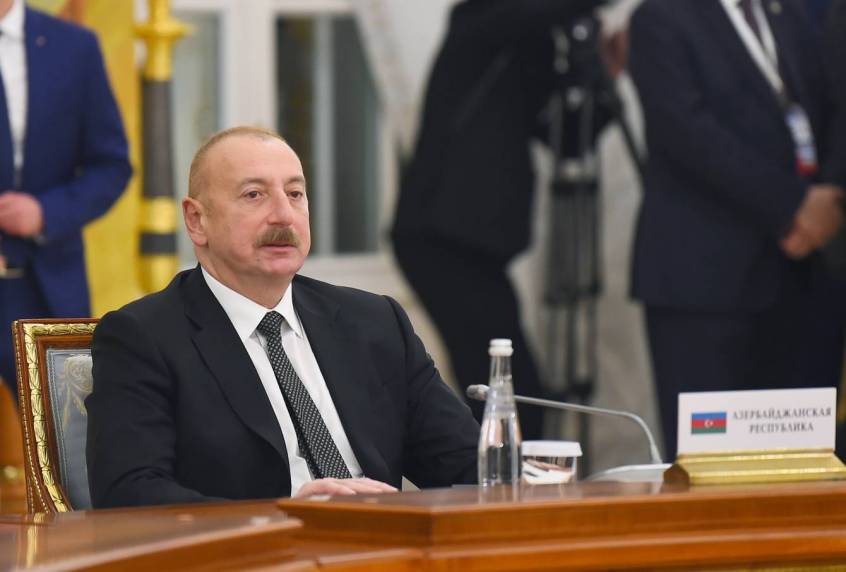 Working visit of Ilham Aliyev to Saint Petersburg
