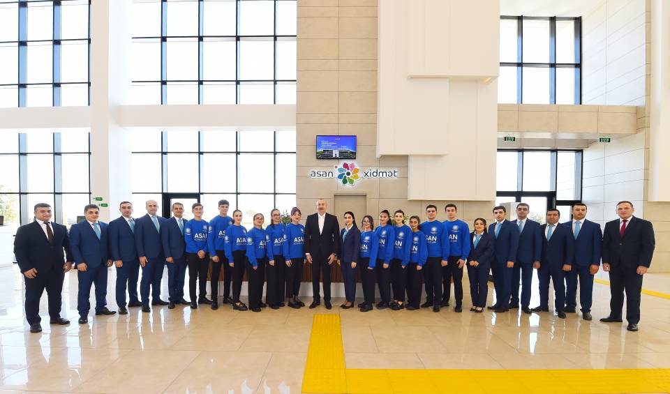 Ilham Aliyev inaugurated Lankaran Regional “ASAN xidmet” Center