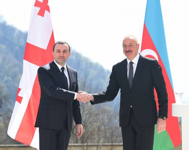 Visit of Ilham Aliyev to Gabala