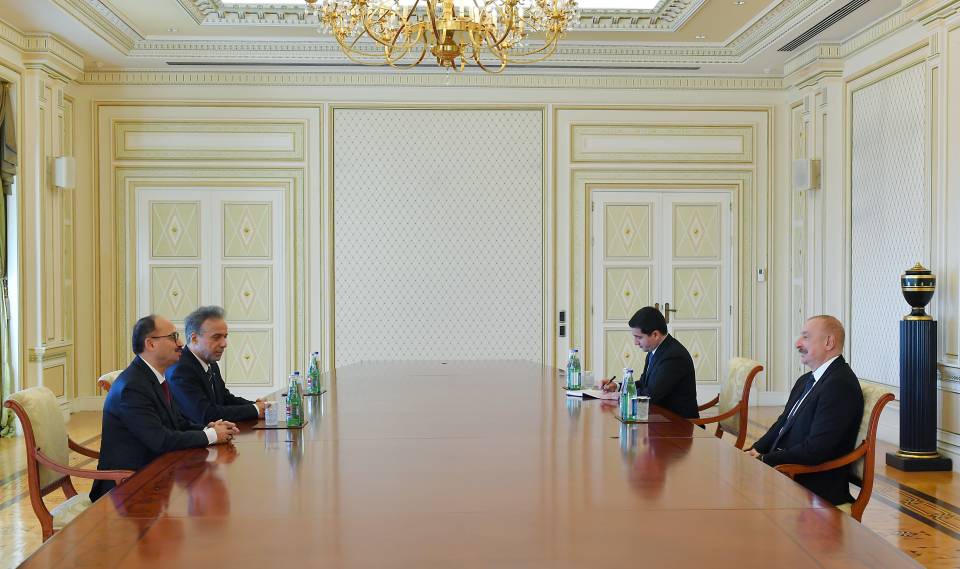 Ильхам Алиев принял генерального секретаря и руководителя международной миссии по наблюдению за выборами ТЮРКПА