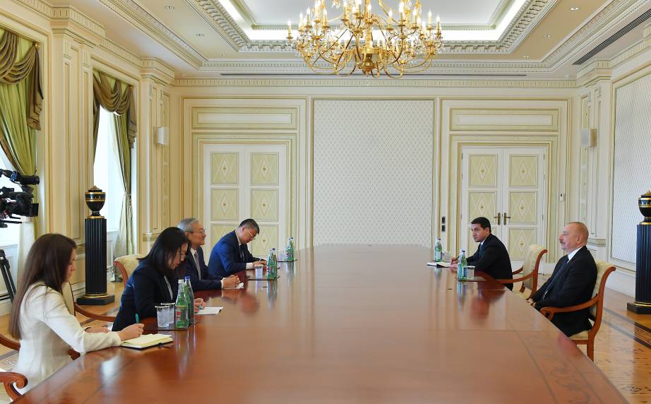 Ильхам Алиев принял генерального секретаря Шанхайской организации сотрудничества
