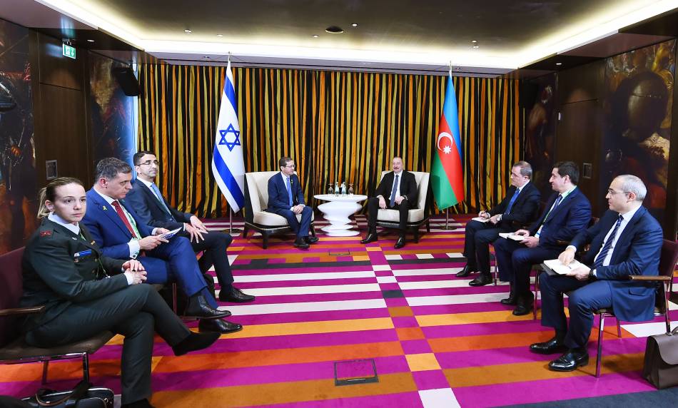 Ильхам Алиев и Президент Израиля Ицхак Герцог встретились в Мюнхене