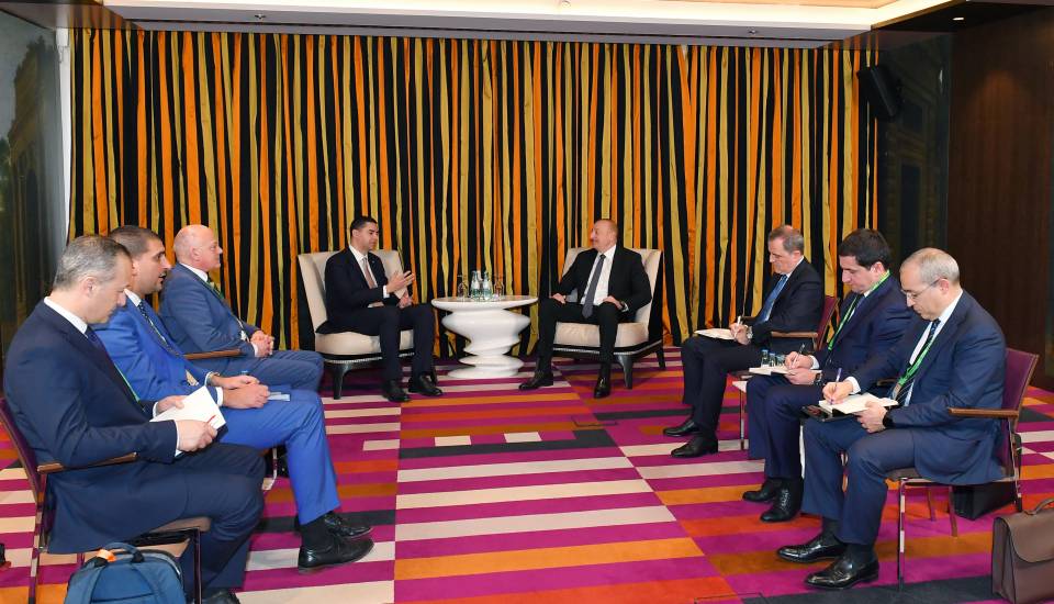 Ilham Aliyev met with OSCE Chair-in-Office Ian Borg