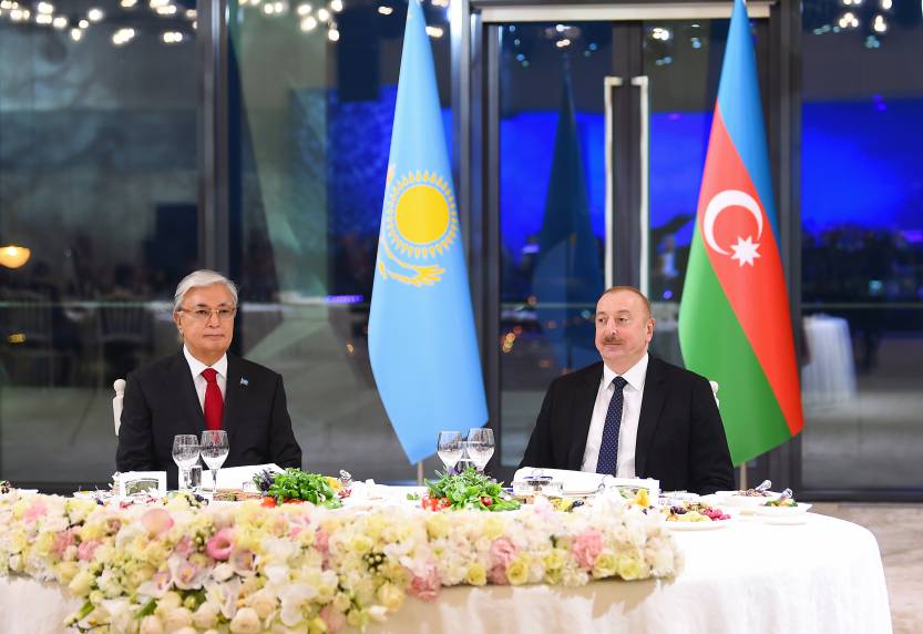 Official reception kicked off in honor of President of Kazakhstan