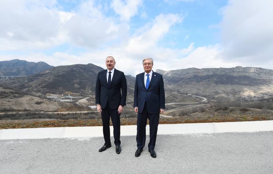 Presidents of Azerbaijan and Kazakhstan visited Shusha