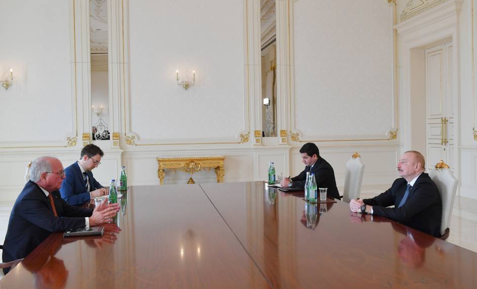 Ilham Aliyev received President of Munich Security Conference Foundation Council Wolfgang Ischinger
