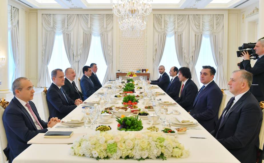 Ilham Aliyev held expanded meeting with Prime Minister of Georgia Irakli Kobakhidze