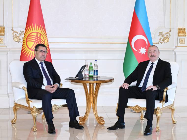 Meeting between Presidents of Azerbaijan and Kyrgyzstan commenced in limited format
