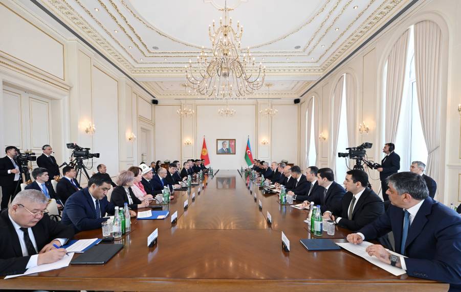 The 2nd meeting of the Azerbaijan-Kyrgyzstan Interstate Council was held