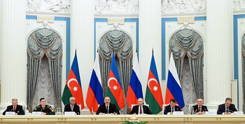 Working visit of Ilham Aliyev to Russia