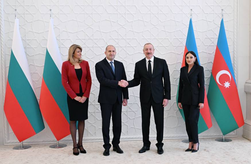 Состоялась церемония официальной встречи Президента Болгарии Румена Радева