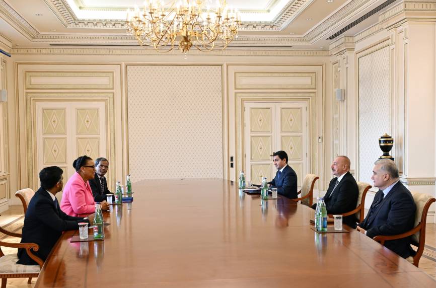 Ilham Aliyev received Secretary-General of the Commonwealth