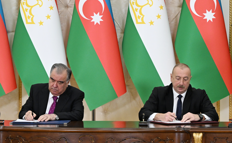 Azerbaijan and Tajikistan signed documents