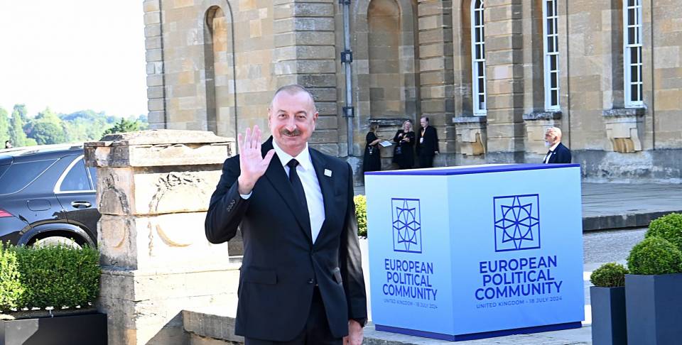 Working visit of Ilham Aliyev to UK