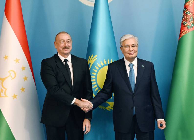 Visit of Ilham Aliyev to Kazakhstan