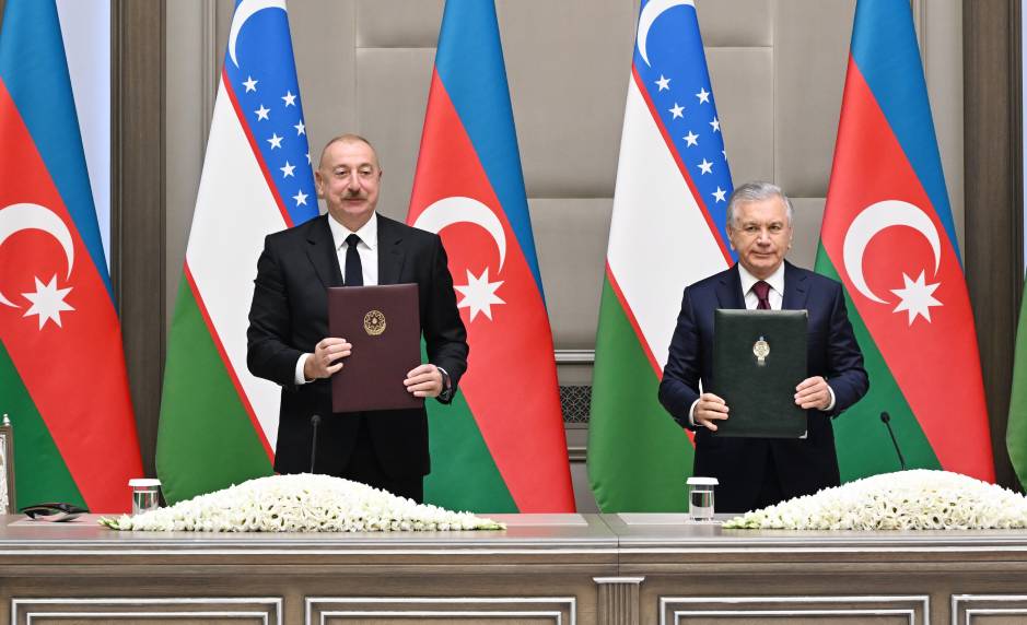 Azerbaijan, Uzbekistan signed documents