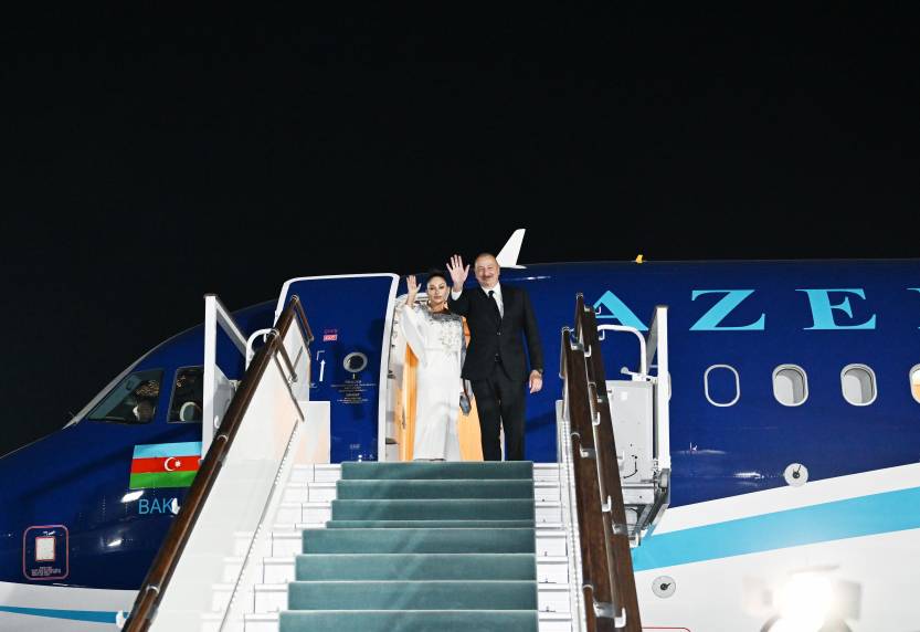 Ilham Aliyev concluded state visit to Uzbekistan