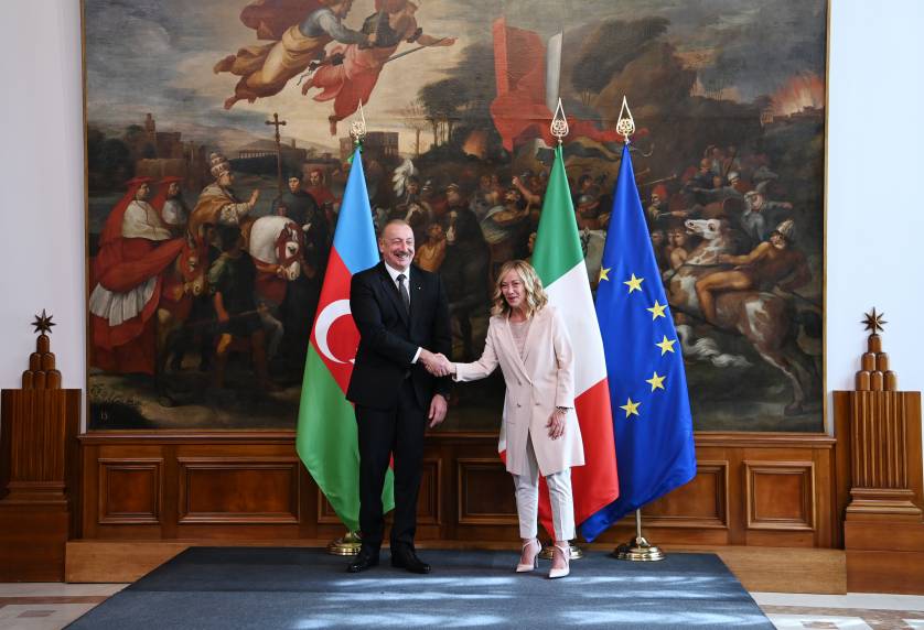 Rome hosted document exchange ceremony between Azerbaijan and Italy