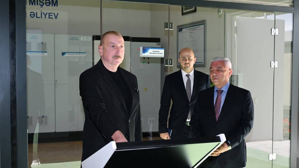 Ilham Aliyev attended the inauguration of the “Sarigishlag” Hydroelectric Power Station operated by “Azerenerji” OJSC in the Zangilan district