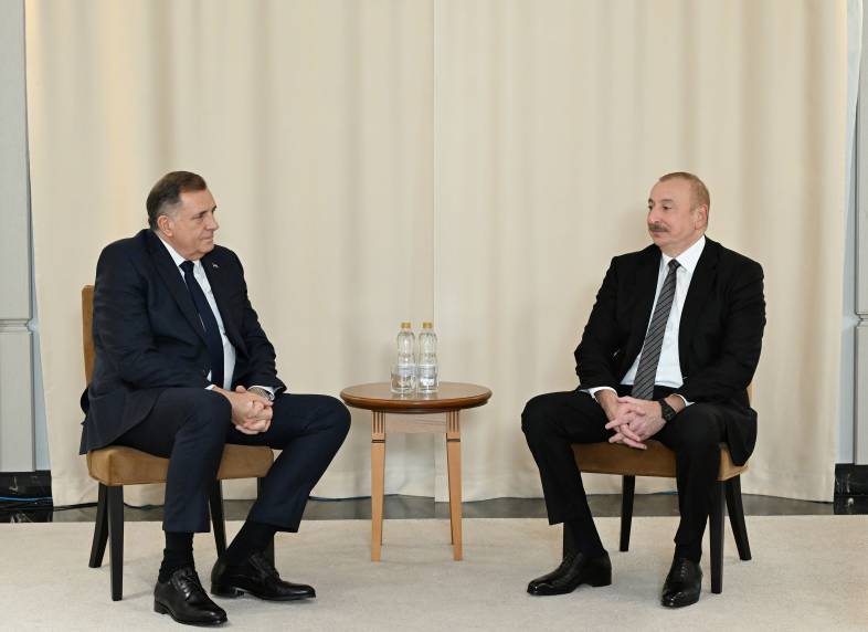 Ilham Aliyev met with President of the Republic of Srpska of Bosnia and Herzegovina in Kazan