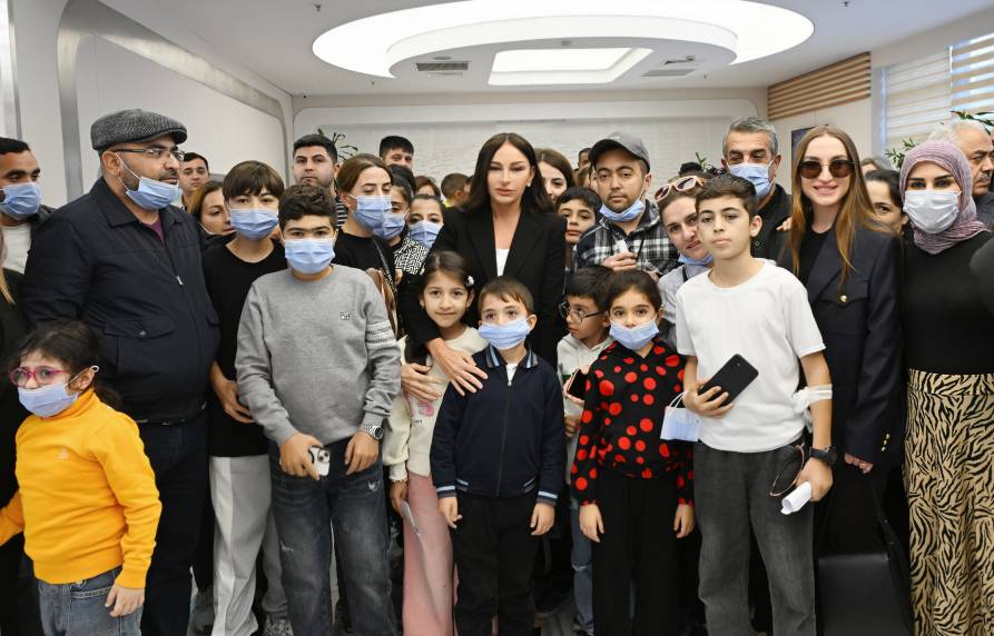 First Vice-President Mehriban Aliyeva visited Thalassemia Center