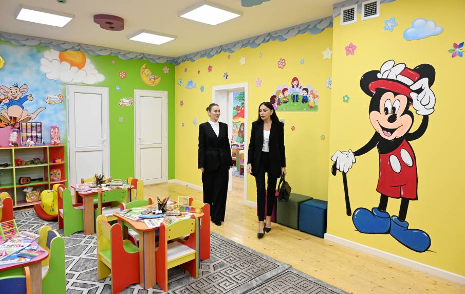 Kindergarten-nursery named after Alim Mammadov inaugurated in Khatai district of Baku after renovation