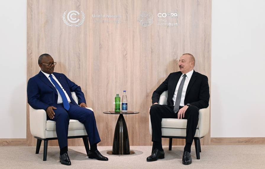 Ilham Aliyev met with President of Guinea-Bissau