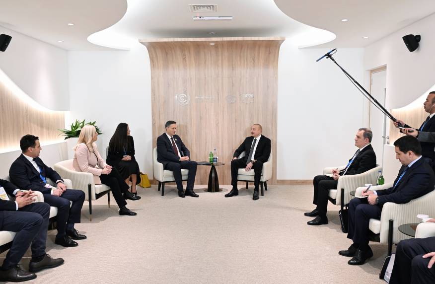 Ilham Aliyev met with Chairman and member of Presidency of Bosnia and Herzegovina