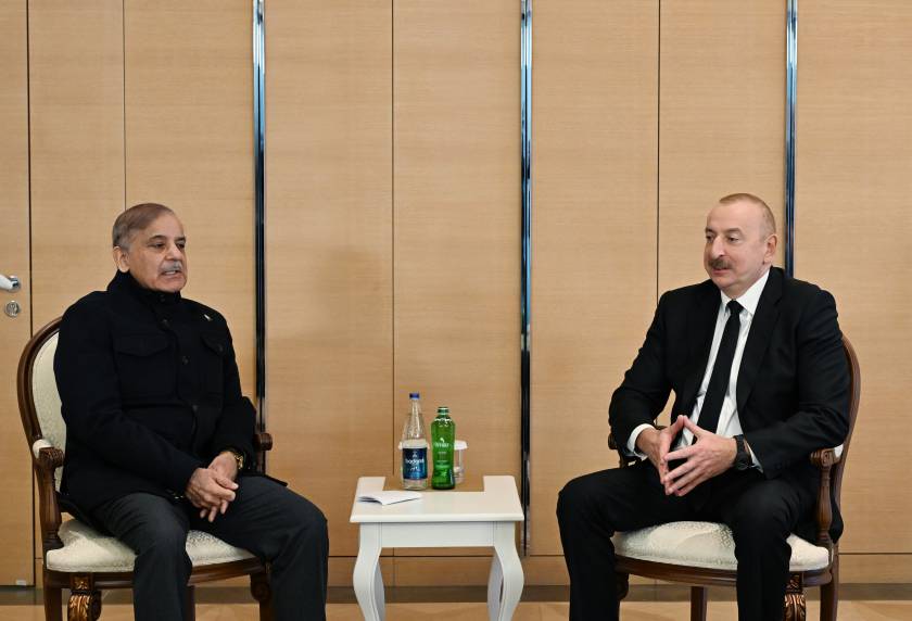 Ilham Aliyev met with Prime Minister of Pakistan