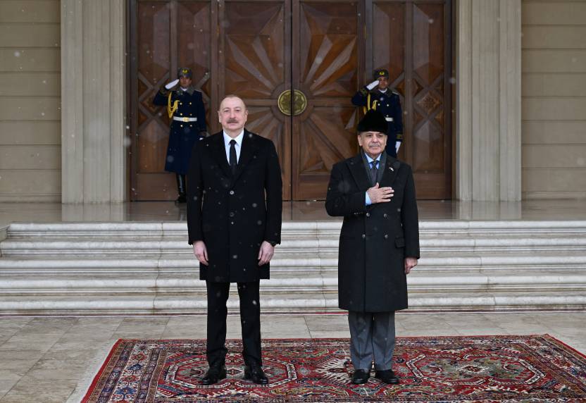 Official welcome ceremony was held for Prime Minister of Pakistan Muhammad Shehbaz Sharif