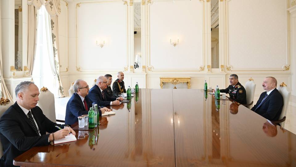 Ilham Aliyev received Minister of National Defense of Türkiye