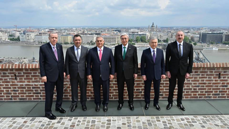 Official luncheon held in Budapest in honor of heads of state and government of Organization of Turkic States