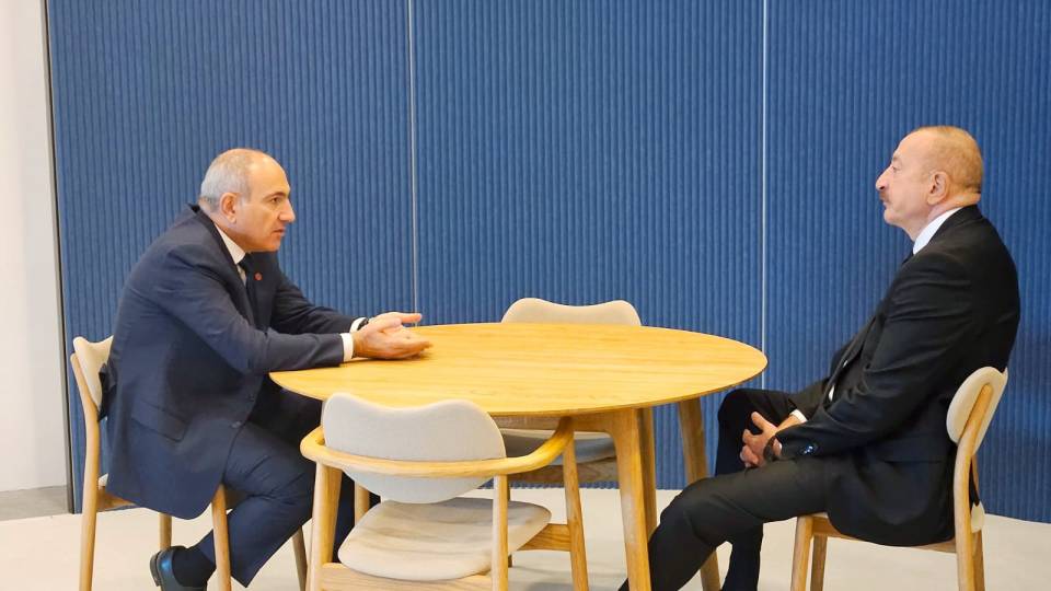 Ilham Aliyev met with Prime Minister of Armenia Nikol Pashinyan in Copenhagen