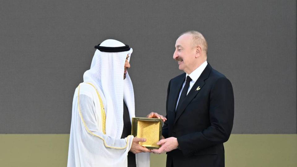 İlham Əliyevin Birləşmiş Ərəb Əmirliklərinə işgüzar səfəri