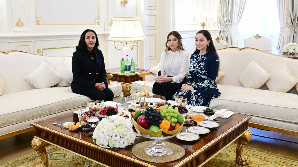 Состоялась встреча первых леди Азербайджана и Эфиопии